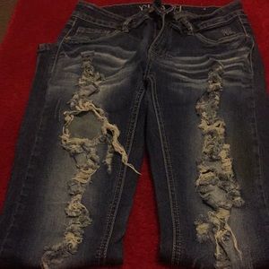 Distressed Skinny Jeans